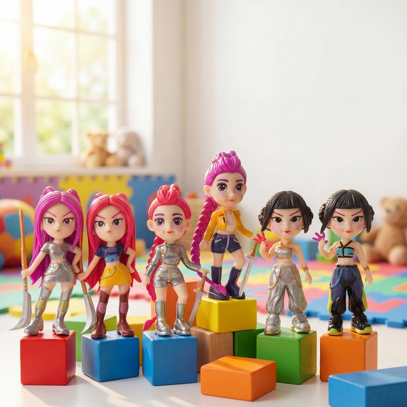 K-Pop Figurine 6 Pack